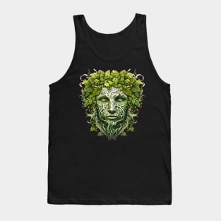 Green Man Tank Top